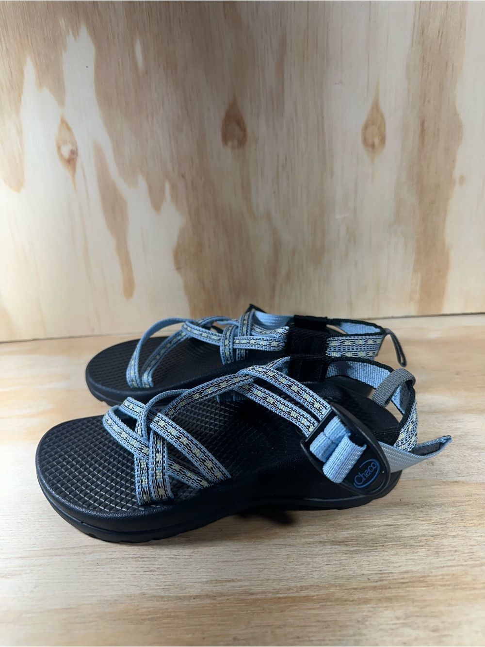 Chaco Light Blue Strappy Sandals Youth Size 1